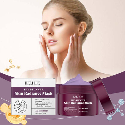 EELHOE Moisturizing Brightening Mask, Hydrating And Moisturizing Face Firming And Moisturizing Skin Smear Treatment Mask