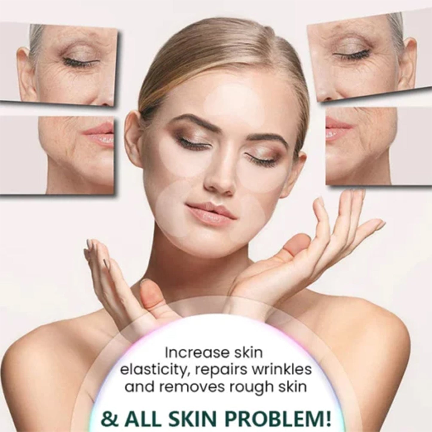 West&Month Dermalayr-Technology Soluble Collagen Film, Anti-wrinkle Moisturizing Firming Whitening Patch