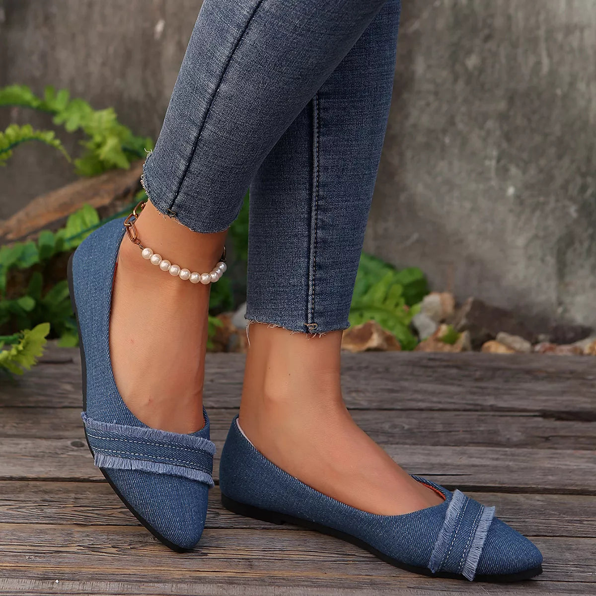 Point Toe Slip-Ons