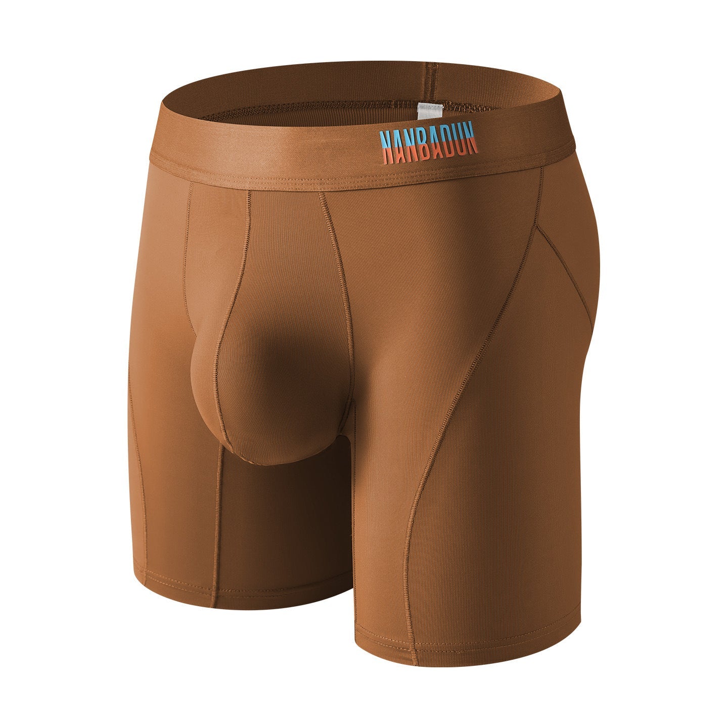 Breathable Mid-rise Sports Boxer Briefs Chafe-resistant