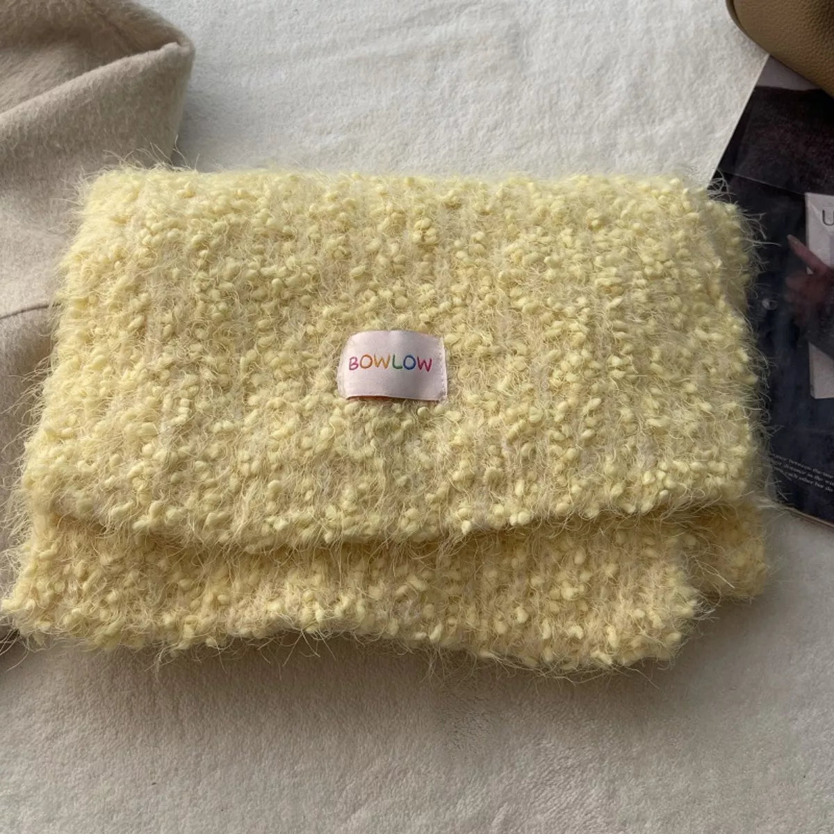 Soft Plush Winter Warm Scarf