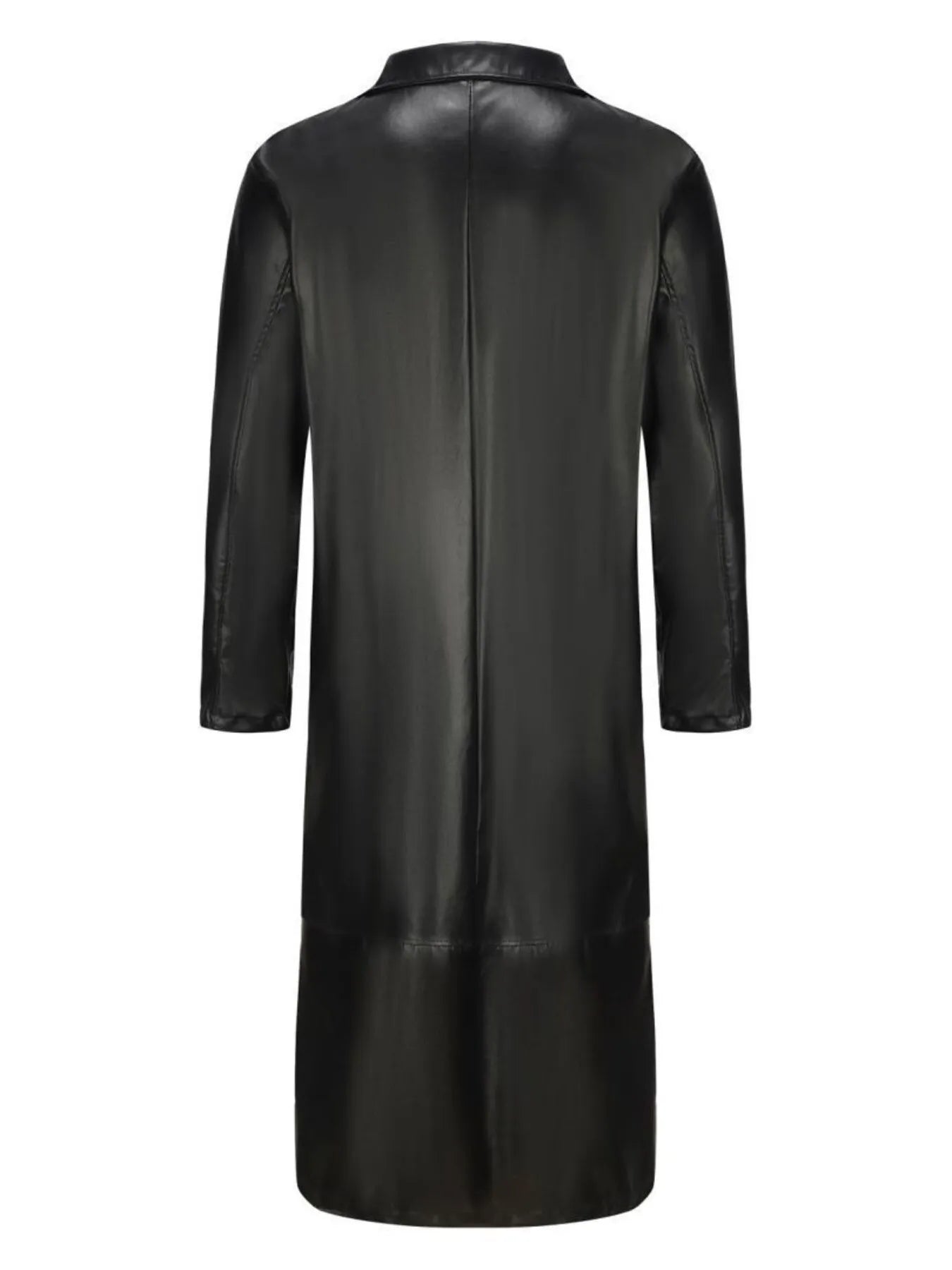 Men's Full Size Button Up Long Sleeve Longline Jacket Plus Size