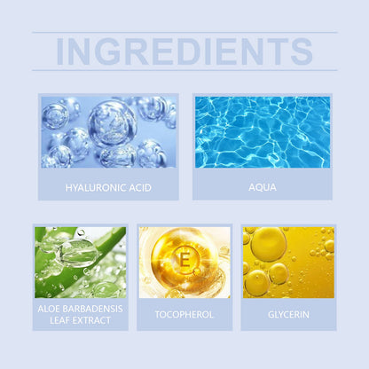 Hoygi Hyaluronic Acid Hydrating Essence Gently Nourishes Skin, Hydrates, Moisturizes, Brightening And Rejuvenating Essence