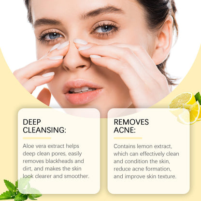 EELHOE Blackhead Cleansing Nose Patch Gently Cleanses T Zone Pores, Acne Moisturizes Skin And Tears Nose Mask