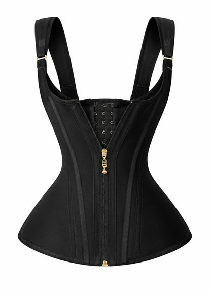 Waist Trainer For Women Body Shaper Corset Vest Tank Top With Steel Bones