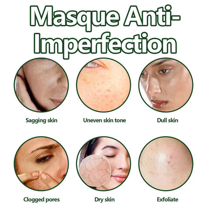 West Month Masque Anti-Imperfection, Clean And Repair Acne Seal Oil Control Solid Mask