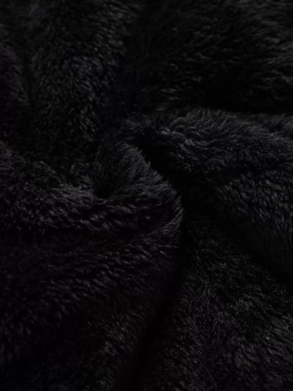 Men's Plus Size Fur Hooded Winter Parka Coat
