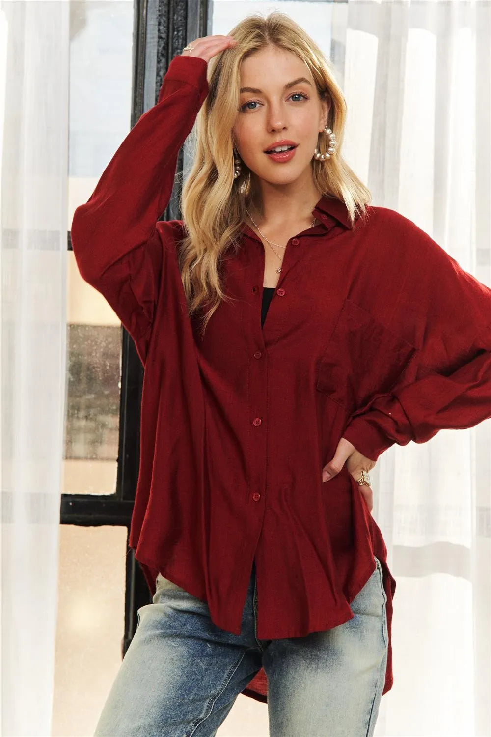 ADORA Button Down Linen Shirt