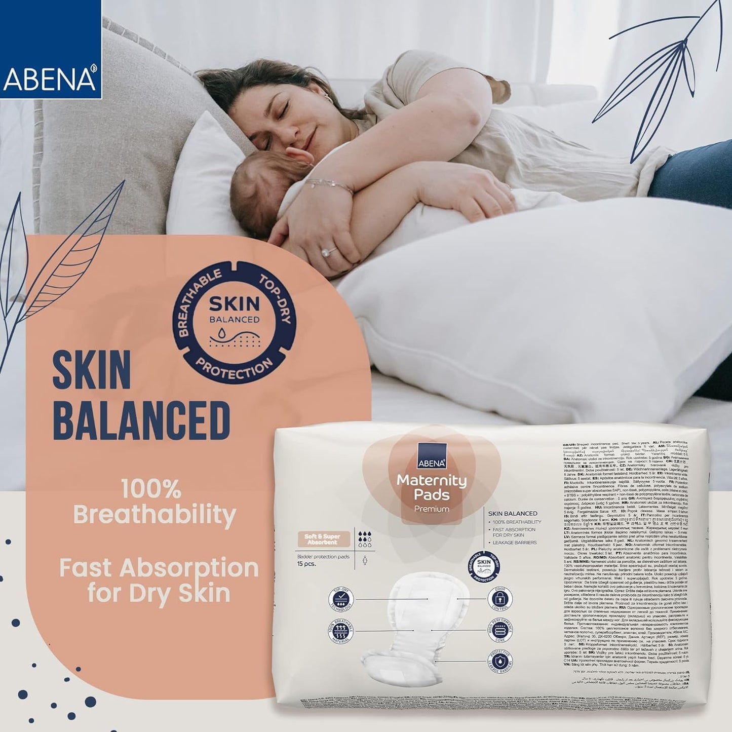 Abena Maternity Pads, Super