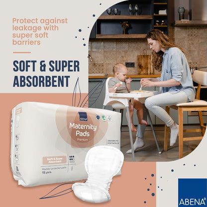 Abena Maternity Pads, Super