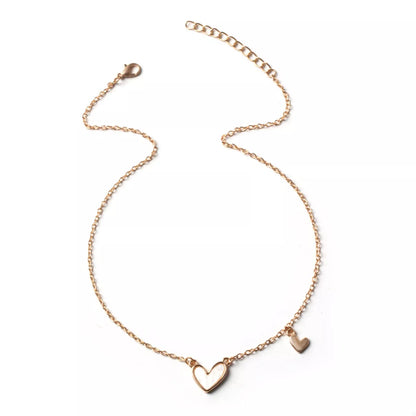 Alloy Heart Pendant Necklace