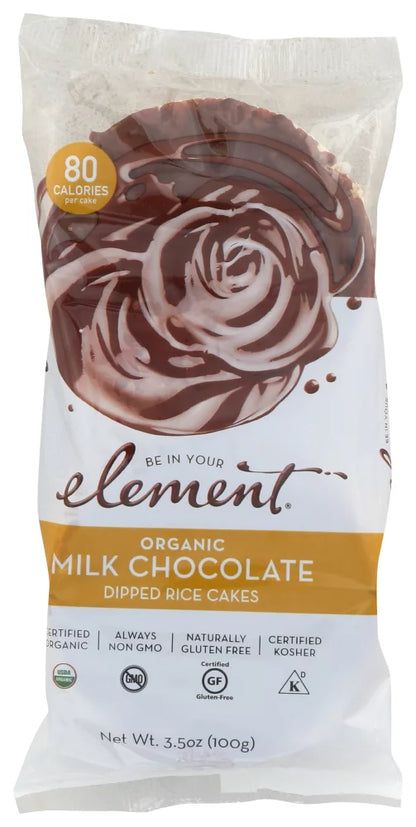 Element Rice Cake Minis, Dark Chocolate, 8 Pack, 3 Oz Each