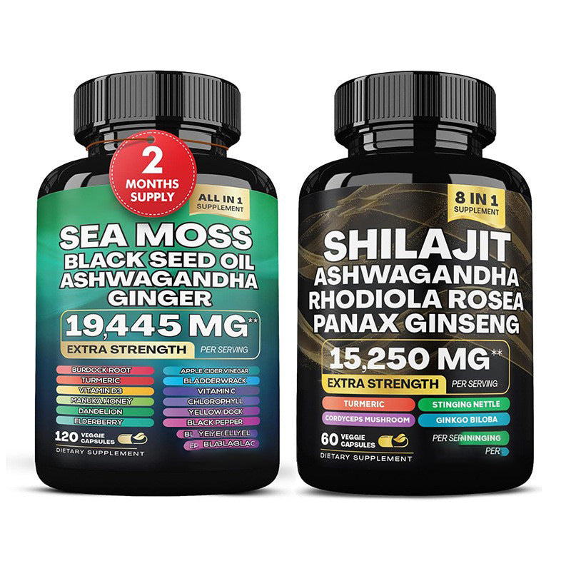 Seamoss And Shilajit Capsules