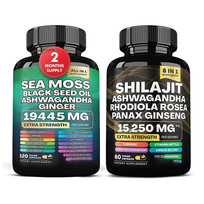Seamoss And Shilajit Capsules
