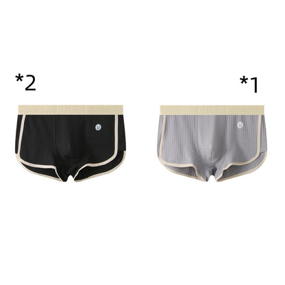 Men's Mid-waist Simple Fashionable Breathable Comfortable Boxers