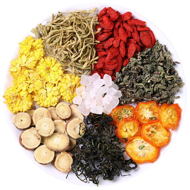 Honeysuckle Chrysanthemum Tea Men And Women Under Fire Health Care