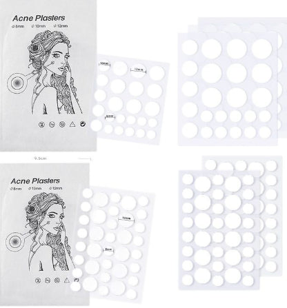 Anti-Bean Anti-Bean Patch, Artificial Skin Cover, Invisible Acne Patch, A Bag Of 24 Patches