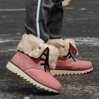 SHO-021MRN-24  Cotton-pad Fur Lining Boots