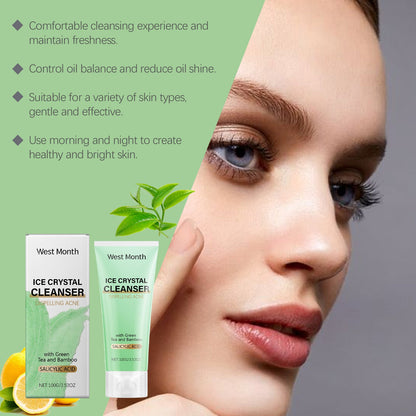 West&Month Anti-Acne Cleanser, Gently Cleanses Pores Refreshing, Non-Tight, Moisturizing And Hydrating