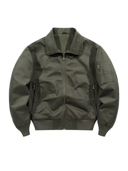 Men's Casual Lightweight Zip Up Jacket