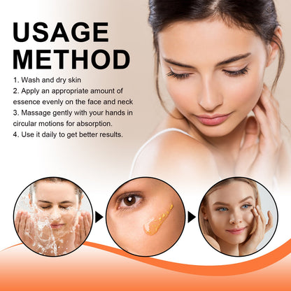 Hoygi 24k Gold Peptide Reversal Serum, Moisturizing Anti-wrinkle Firming And Anti-aging Essence