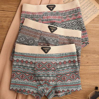 Men's Sports Trendy Underwear Breathable Antibacterial Boxer Shorts