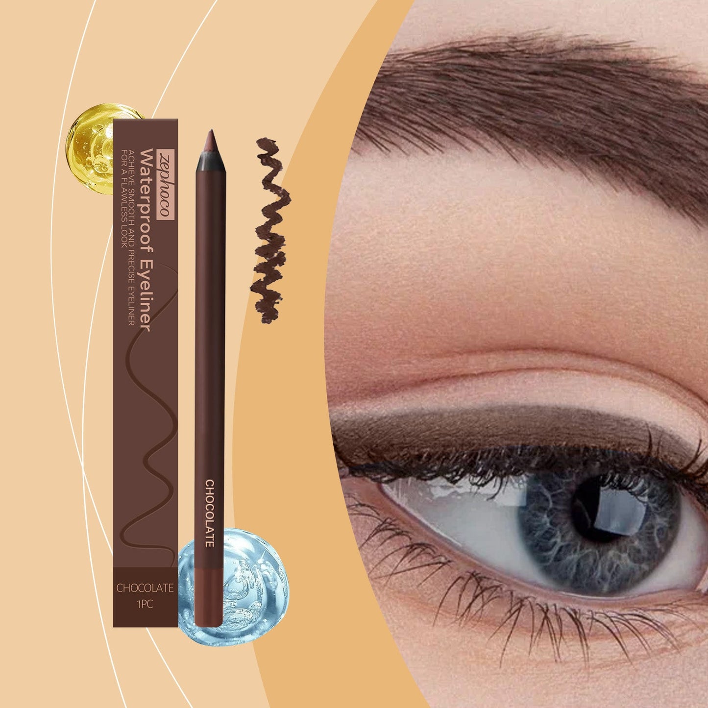 Waterproof Eyeliner Chocolate