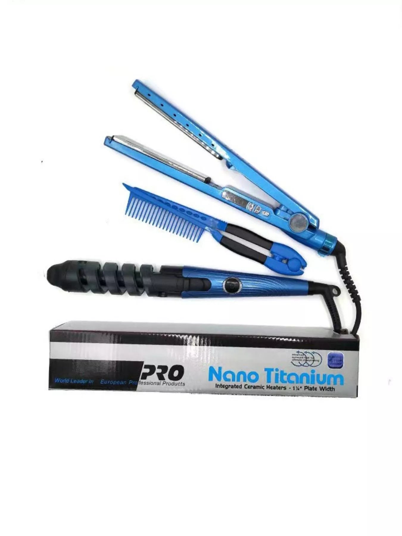 3 Piece Multi Functional Curling Iron