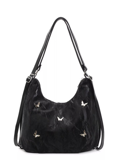 Butterfly Decor Shoulder Bag
