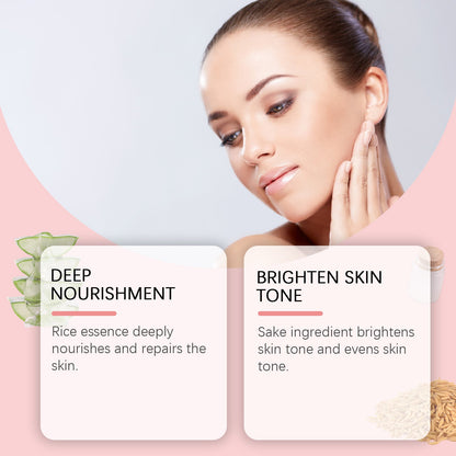 OUHOE Hydrating Sleep Mask Hydrating And Brightening Hydrates Facial Skin Soft And Moisturizing Leave-In Sleep Mask