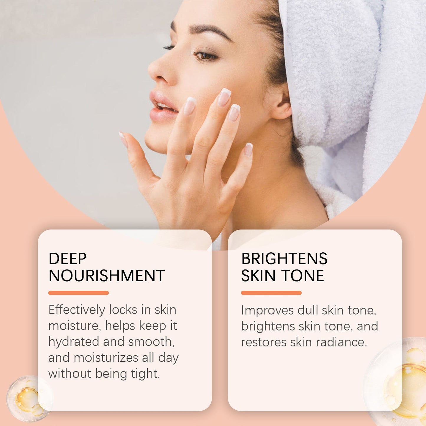 West&Month Moisturizing Moisturizing Face Cream, Gentle Care Bright Moist Moisturizing Facial Skin Care Cream