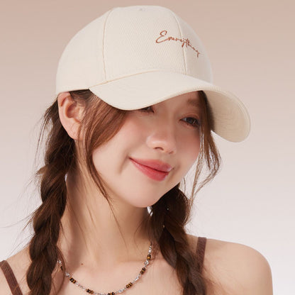 Letter Adjustable Baseball Cap