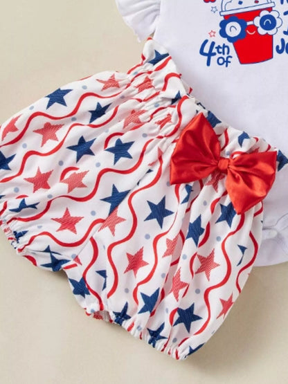 Children's Independence Day Outfit Set