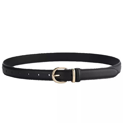 Elegant Leather Buckle Belt