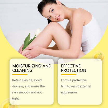 OceAura Lemon Refreshing Basil Soap Gently Cleanses Skin, Refreshing Pores, Tender Body Soap For Refreshing Bath
