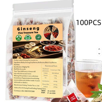 Ginseng Flavored Tea Bagged And Bottled High-grade