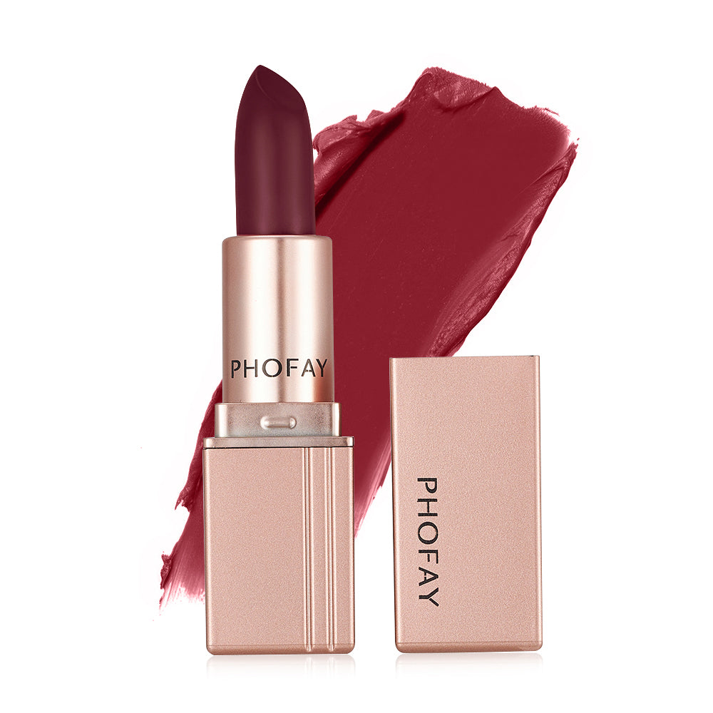 Phofay Long-Lasting Waterproof Lipstick – 3.5g