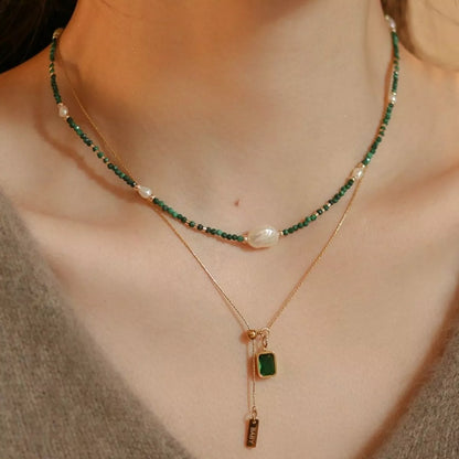 Pearl & Beaded Necklace