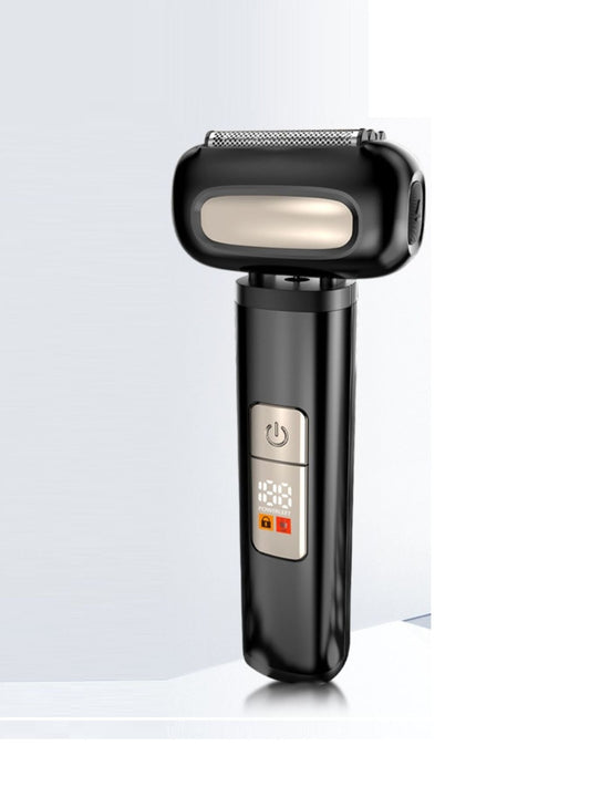 Rechargeable Electric Foil Shaver with Digital Display