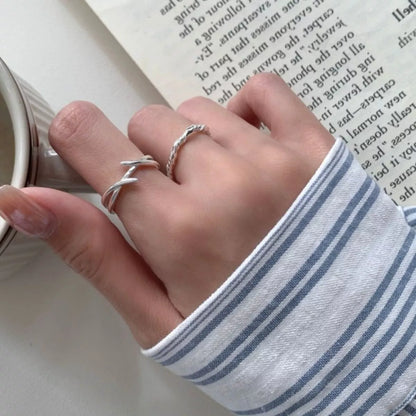 925 Sterling Silver Open Ring