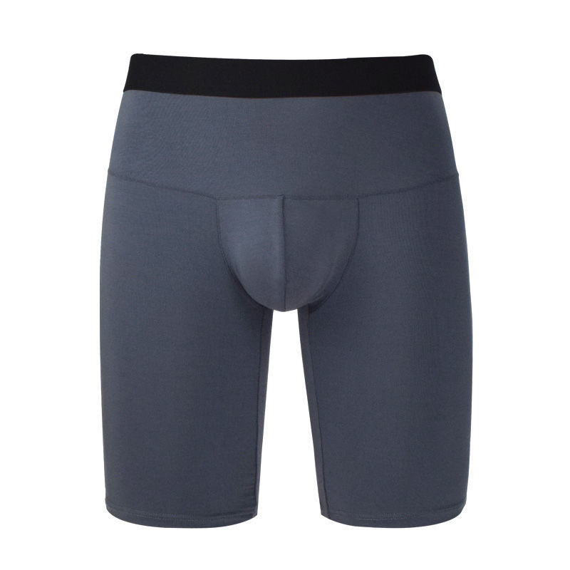 Breathable Anti-roll Hem Boxer Briefs