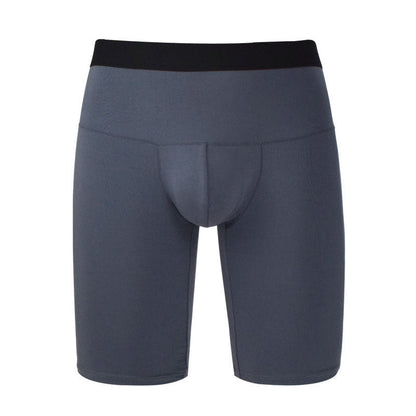 Breathable Anti-roll Hem Boxer Briefs