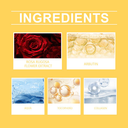 OUHOE Rose Vitamin E Essential Oil Moisturizes And Brightening Face To Improve Skin Elasticity And Radiance