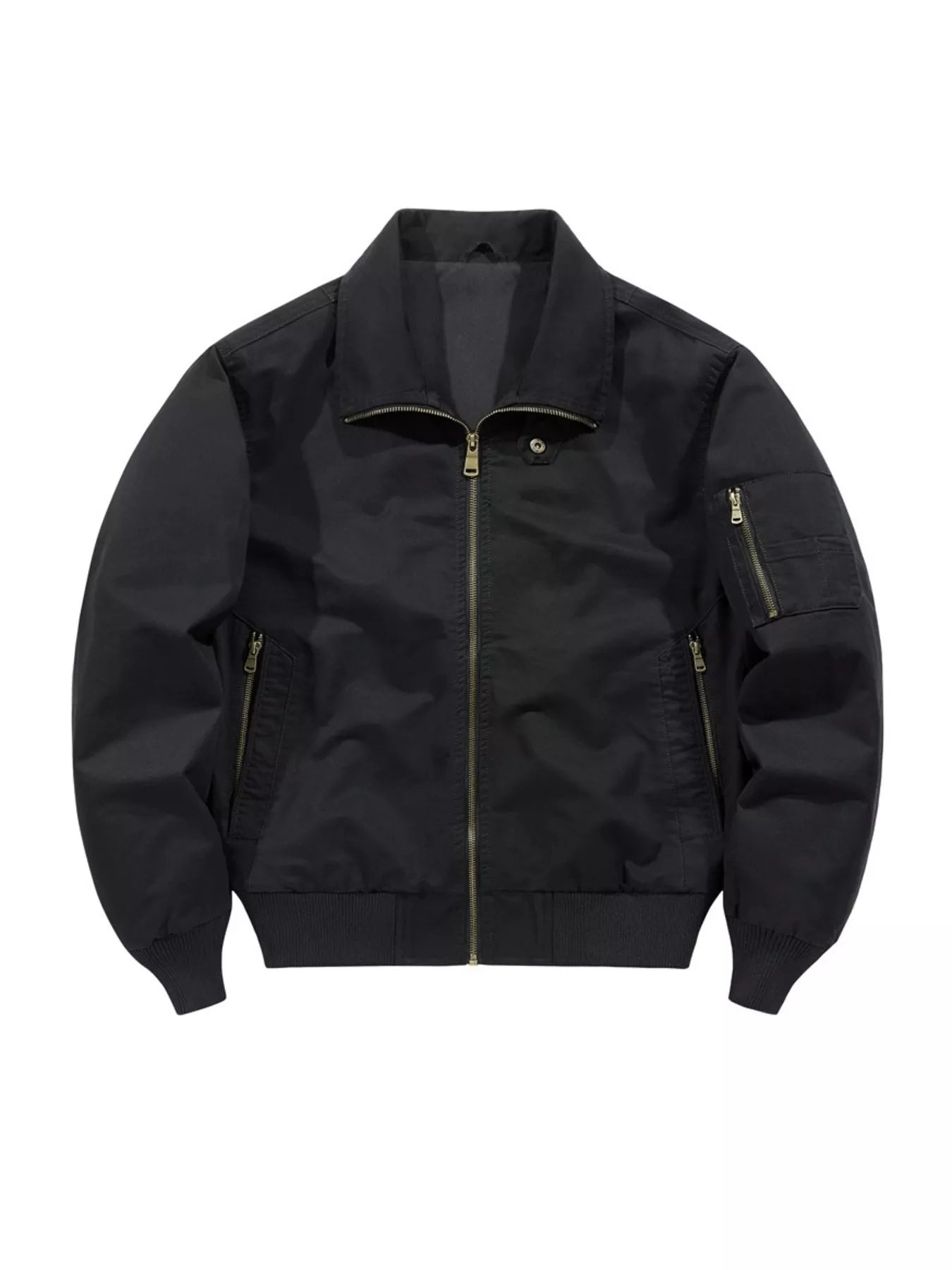 Men's Casual Lightweight Zip Up Jacket