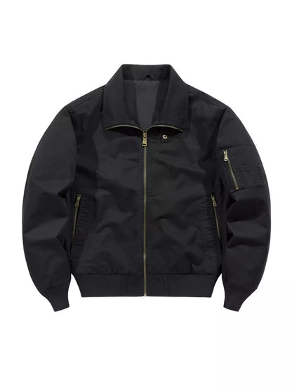 Men's Casual Lightweight Zip Up Jacket