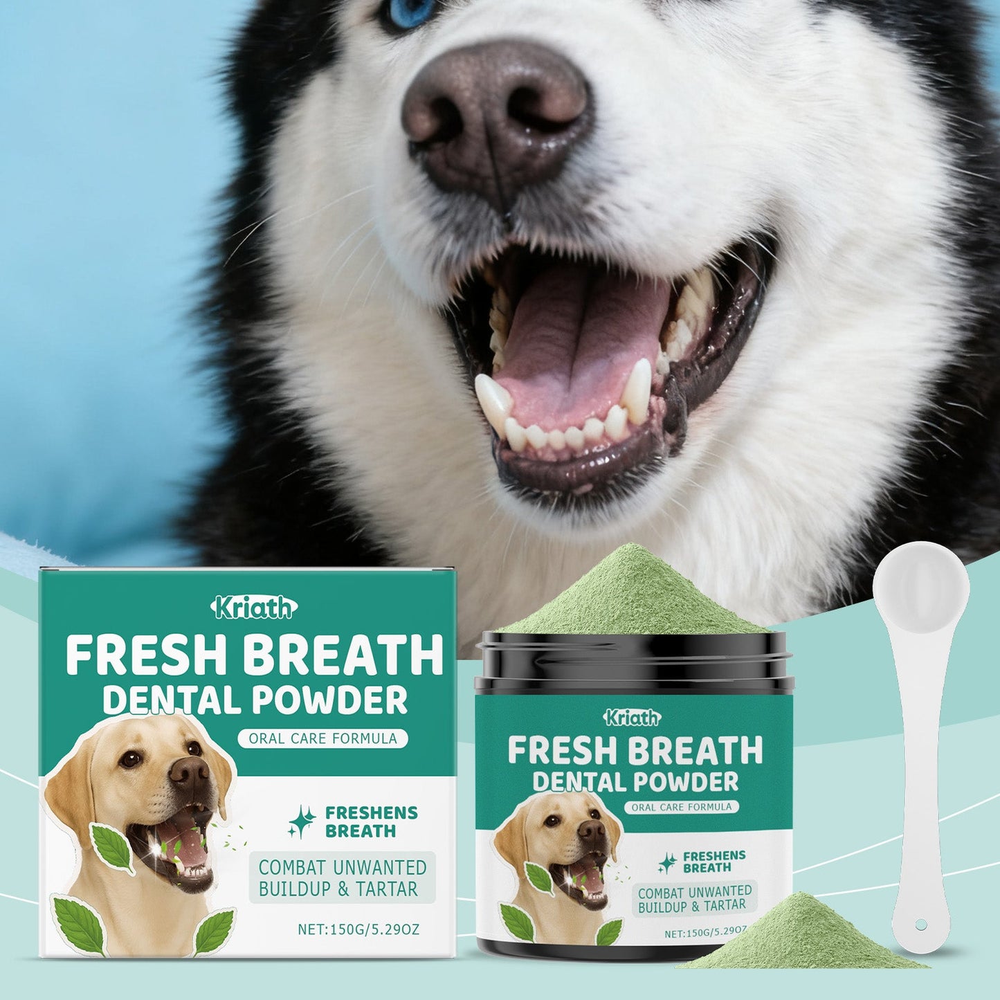 Dog Teeth Cleaning Powder