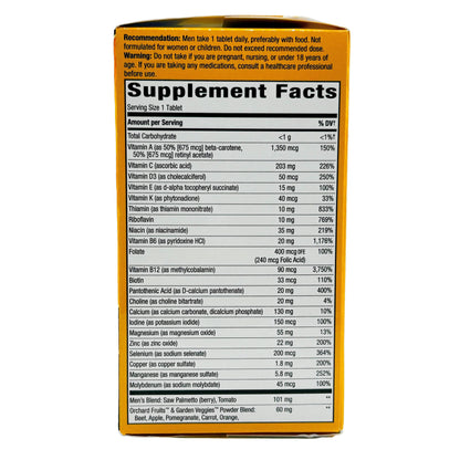 Nature’s Way Alive! Men’s 50+ Ultra Multivitamin – 60 Tablets