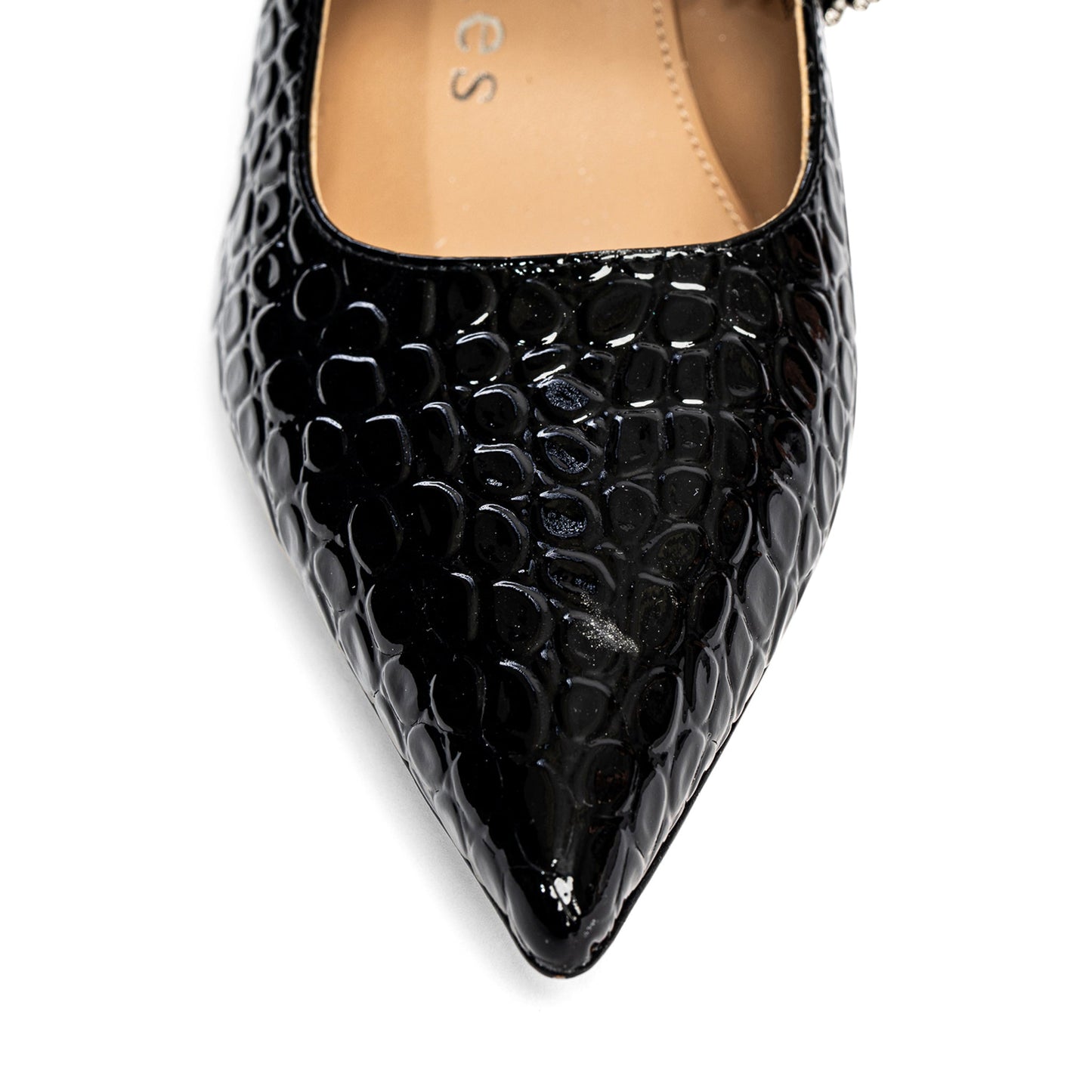 Antonella Embossed Leather Pump