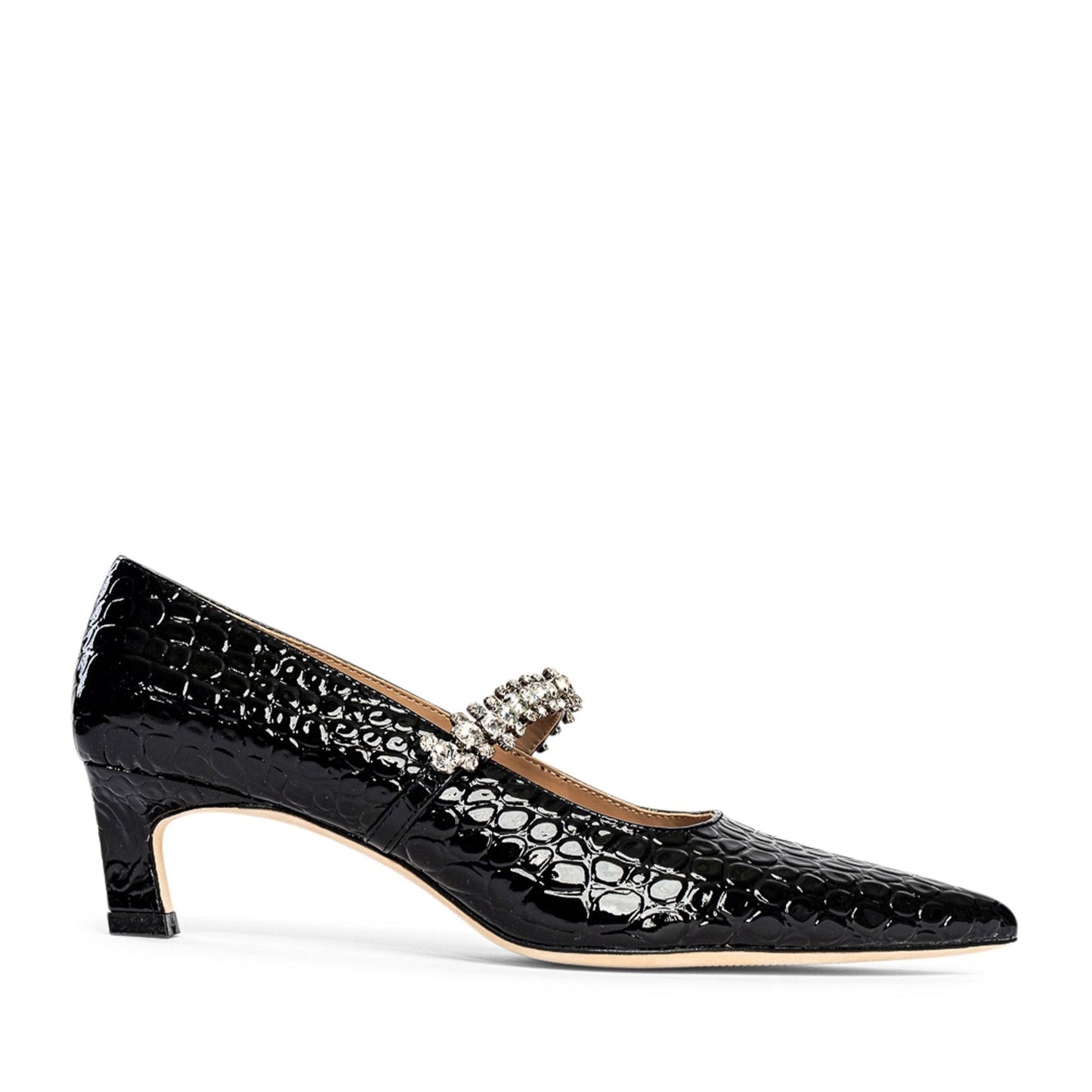 Antonella Embossed Leather Pump