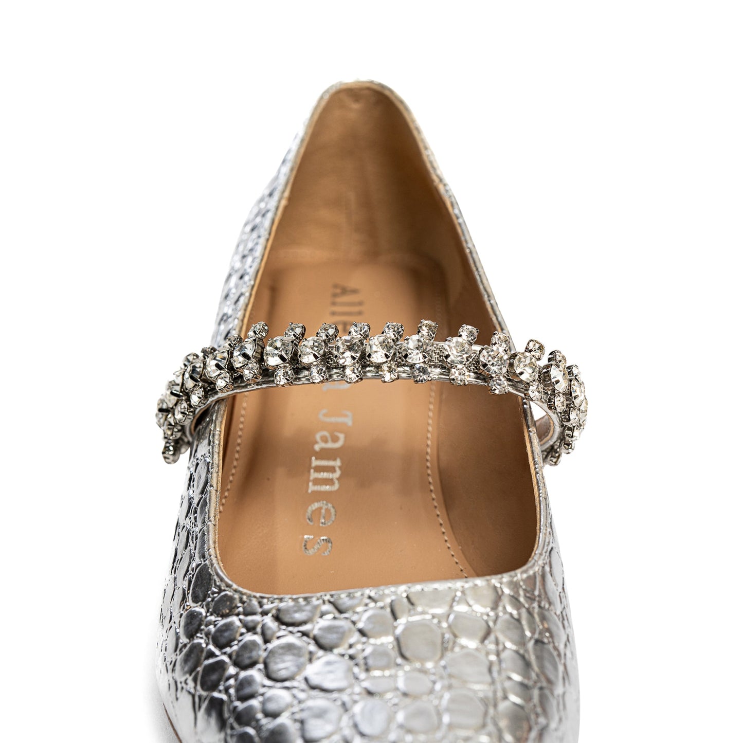 Antonella Embossed Leather Pump